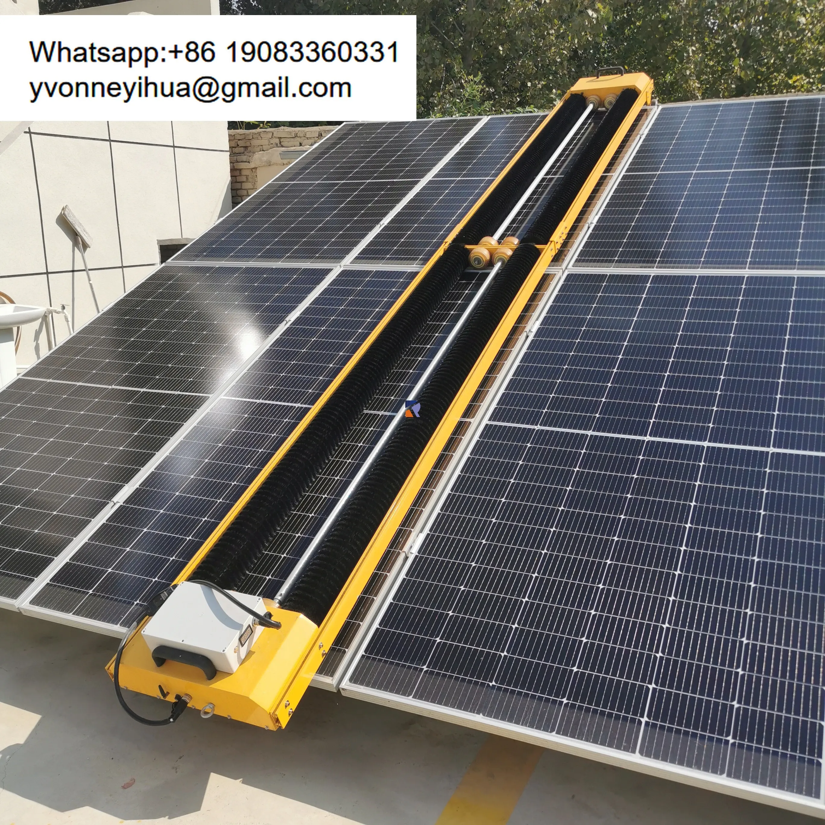 Larger Angles Solar Robot Solar Panel Cleaning Accessories Machine Equipment Robot Solar Panel Cleaning