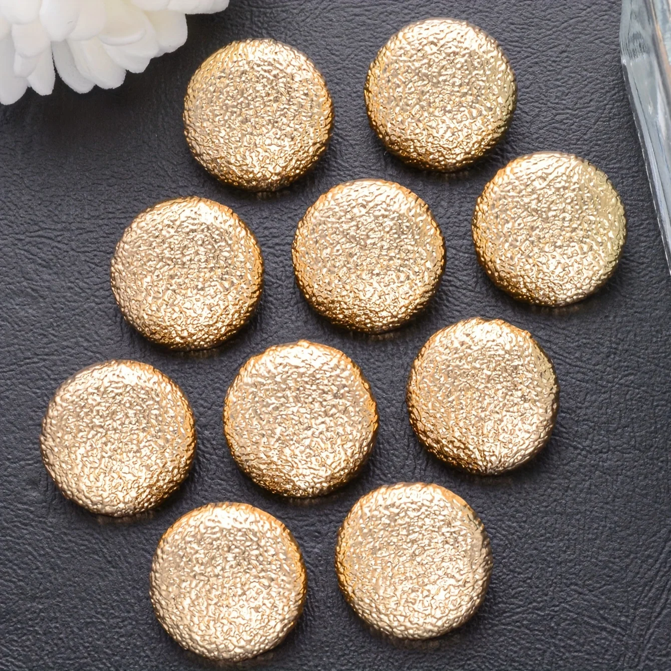 衣類用の丸い金属ボタン,縫製アクセサリー,日曜大工,裁縫,シャツ,カフスボタン,コート,ジャケット,18mm, 10個,15個,20個