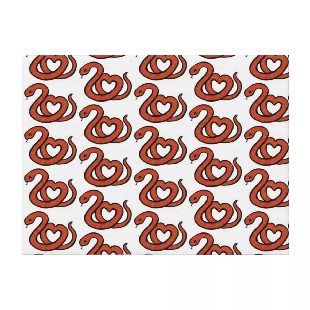 Snake Love Throw Blanket manga Decorative Sofa Nap warm for winter Blankets