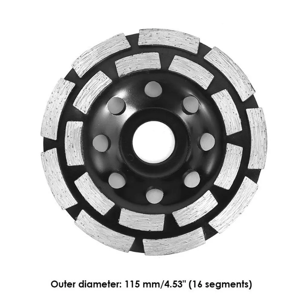 115mm 125mm 180mm Diamond Grinding Wheel Disc Cup Saw For Concrete Stone For Asphalt Cutting Polishing Angle Grinder Power Tools
