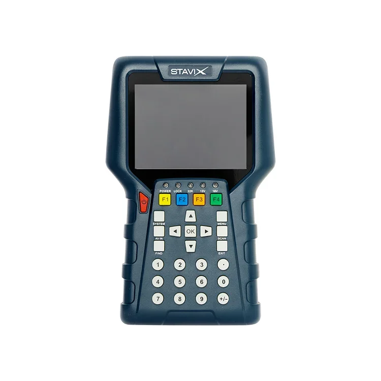 3.5inch combo satellite setting finder with10 bit factory price spectrum meter dvb s  dvb-c  satellite finder