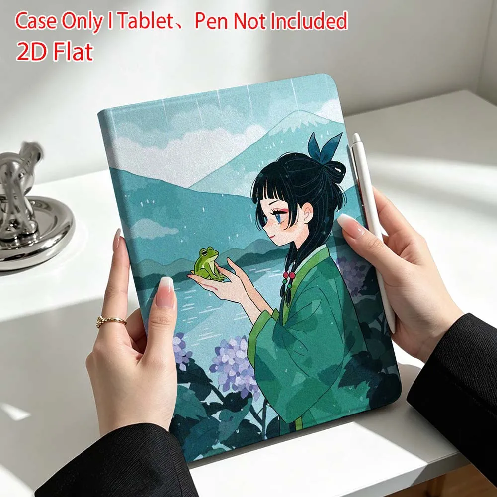 Anime Maomao Cute For Lenovo Xiaoxin Pad Pro Tab P12 P11 11 13 11.2 inch K11 Plus Pen Tray Tablet Case Soft