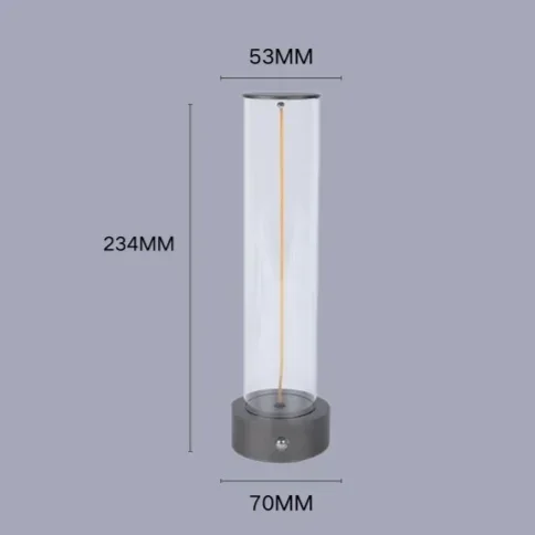 Touch USB Ricarica Atmosfera Lampada da scrivania LED Moderna Semplice Luce notturna Regalo creativo Lampada per atmosfera quantistica