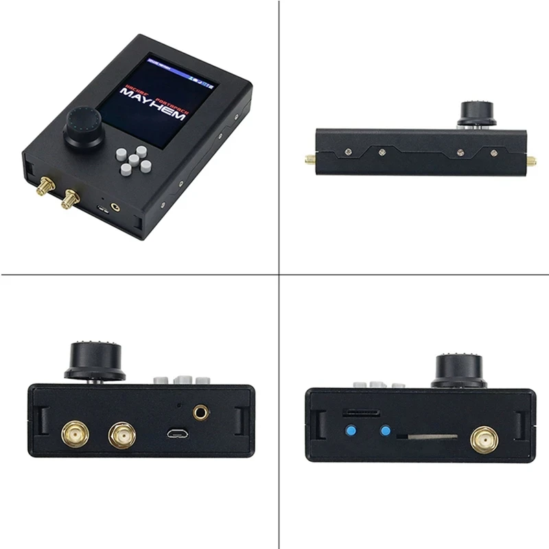 SDR Radio Transceiver untuk Hackrf One Portapack H2 + 3.2 inci TFT 240X320 layar + 5 xantena + kabel USB 1Mhz-6Ghz Radio