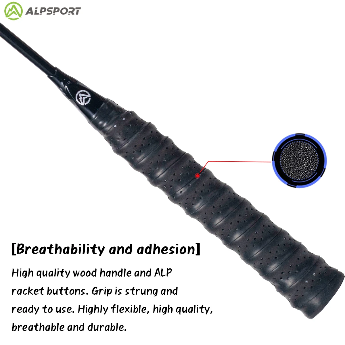 ALP V5 2.0 MXH tecnología buffer Tipo ofensivo ultraligero raqueta de badminton Original 4U Fibra de carbon ALPSPORT raqueta raqueta rosa para