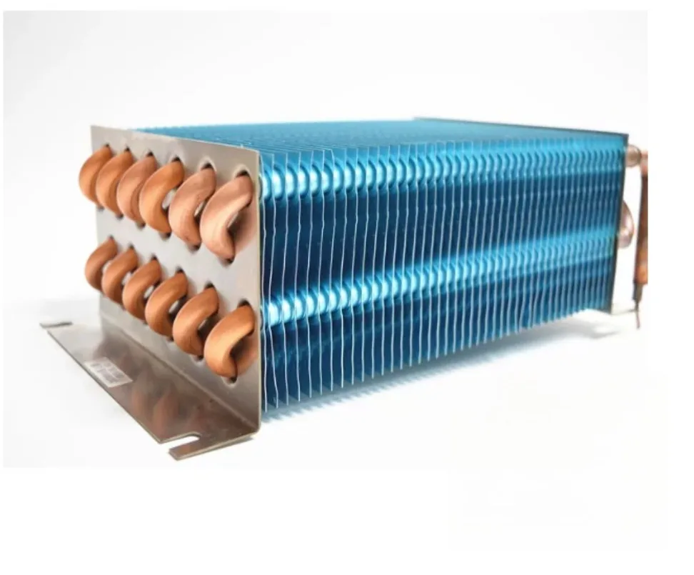Experimental Box Refrigerator Refrigeration Evaporator Small Freezer Condenser Cooler Copper Tube 282*90*154mm view 3