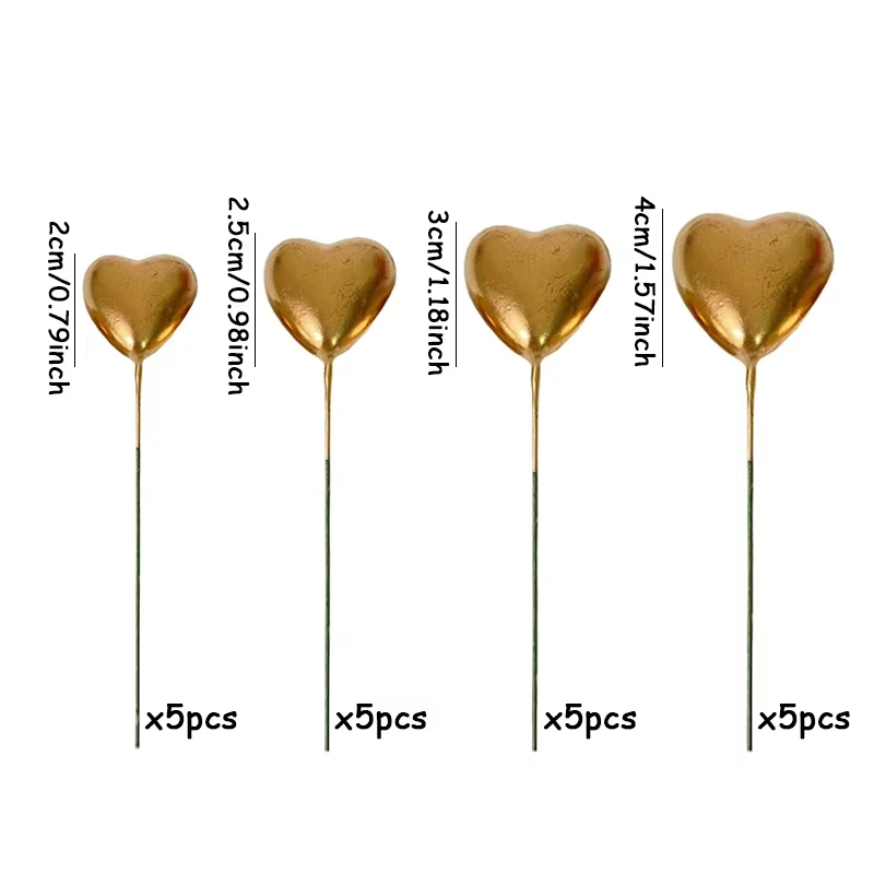 20 Stücke Kuchen Topper Gold Silber Ball Alles Gute Zum Geburtstag Kuchen Topper DIY Cupcake Flagge Hochzeit Weihnachten Ball Dekor Geburtstag Dekoration – Detail 15