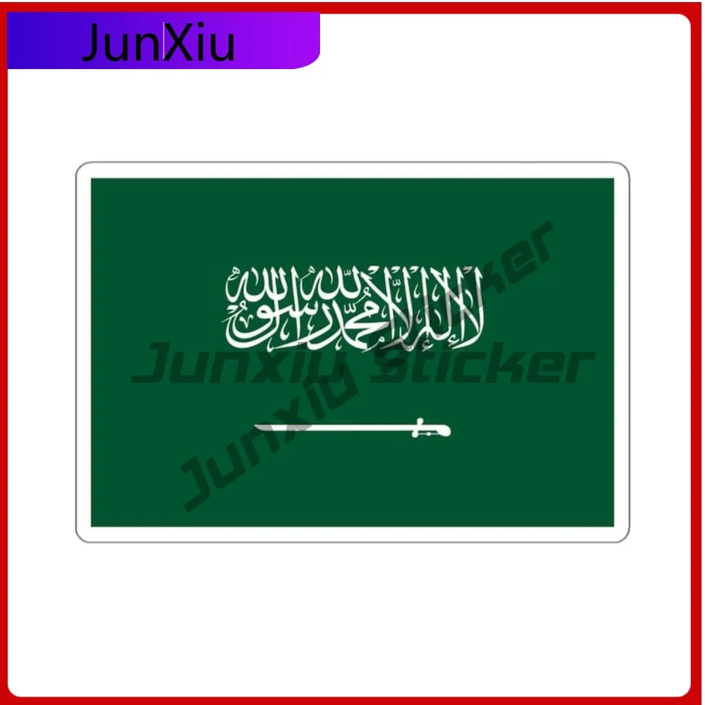 

Saudi Arabia Flag Travel Sticker Saudi National Flag Souvenir Gift Stickers For Suv Bodywork Bumper Window Phone Trunk Windshiel