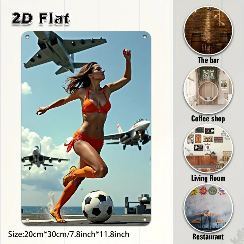 

Vintage 2D Wall Plaque for Home, Bar, Cafe Decor - Perfect Halloween & Christmas Gift. 1pc.