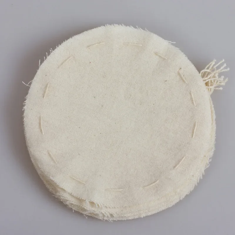 YOMDID 10pcs/Pack Reusable Eco-friendly Coffee Filter Cloth Practical Flannel Cloth Coffee Maker Filters Tools For Siphon Pot