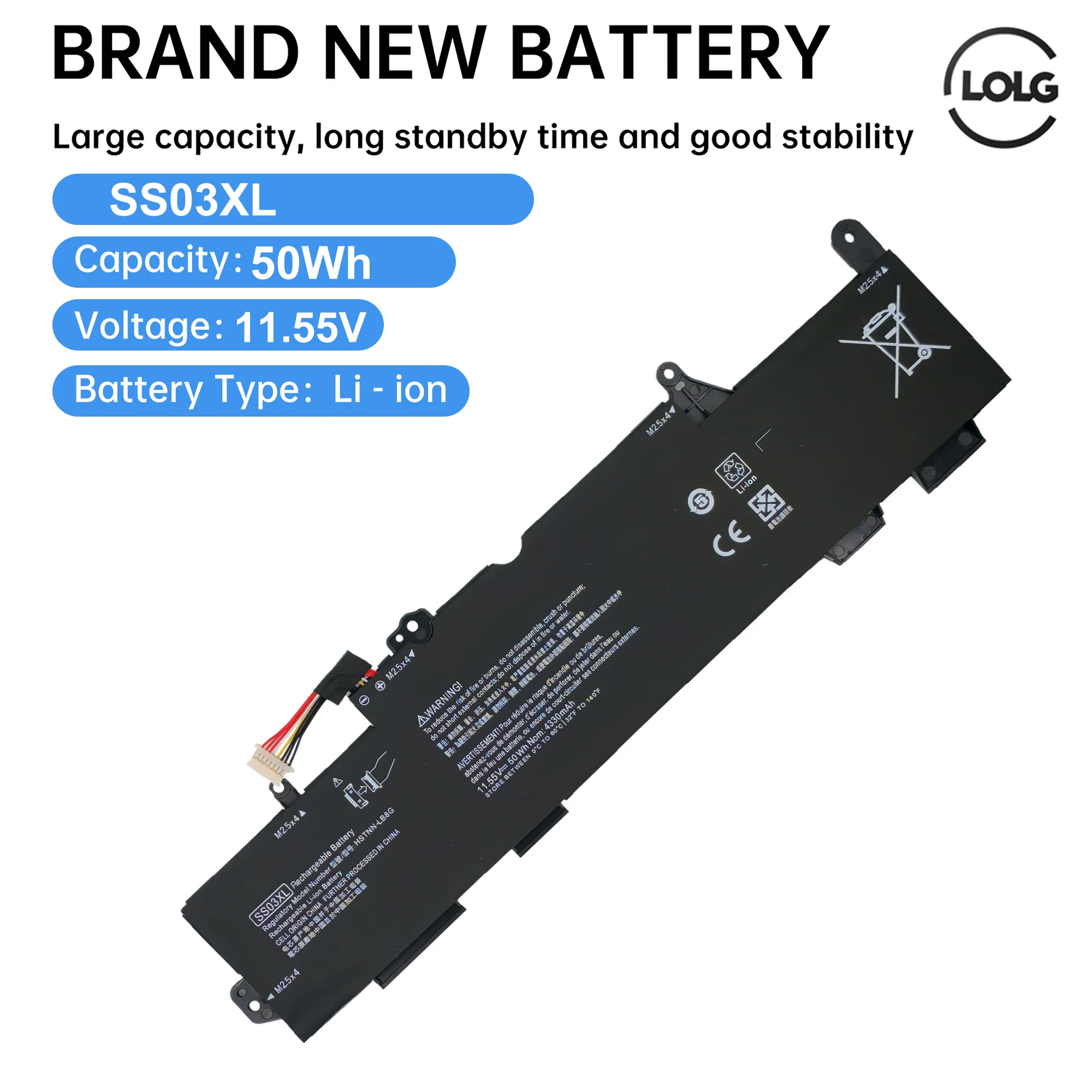 ss03 SS03XL Laptop Battery For HP EliteBook 730 735 740 745 