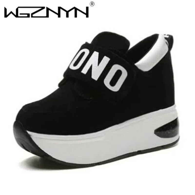 Women's platform wedge sneaker