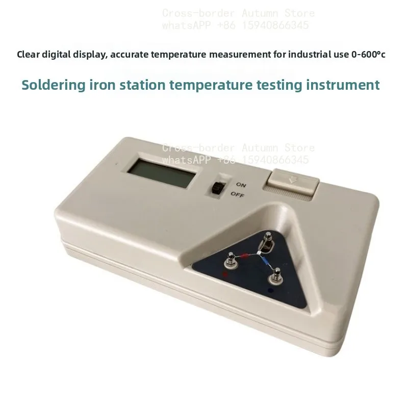 191 Thermometer Soldering Iron 936 Welding Table Thermometer, Electric Soldering Iron 203H Temperature Measurement Tool