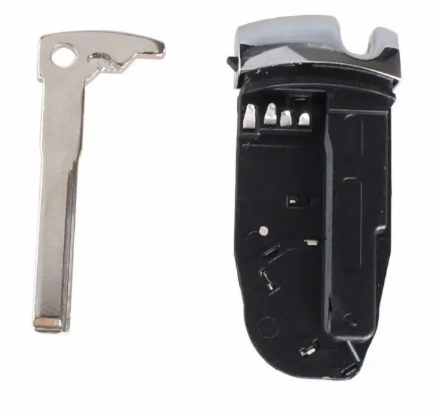 Wear-Resistant Car Key Key Fob Casing For Mercedes Key 3 Button 2 Batteries Slot Key Fob Casing Auto Interior Accessories