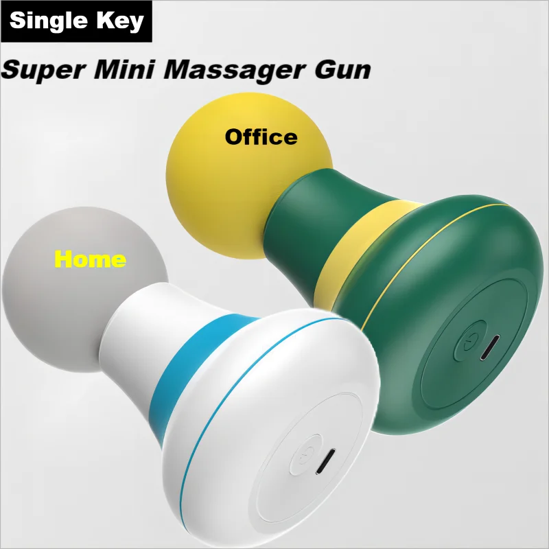 

6 Gears Super Mini Massage Gun Long Standby Electric Cute Massage Gun for Every Day Home and Office Every Day Pain Relief