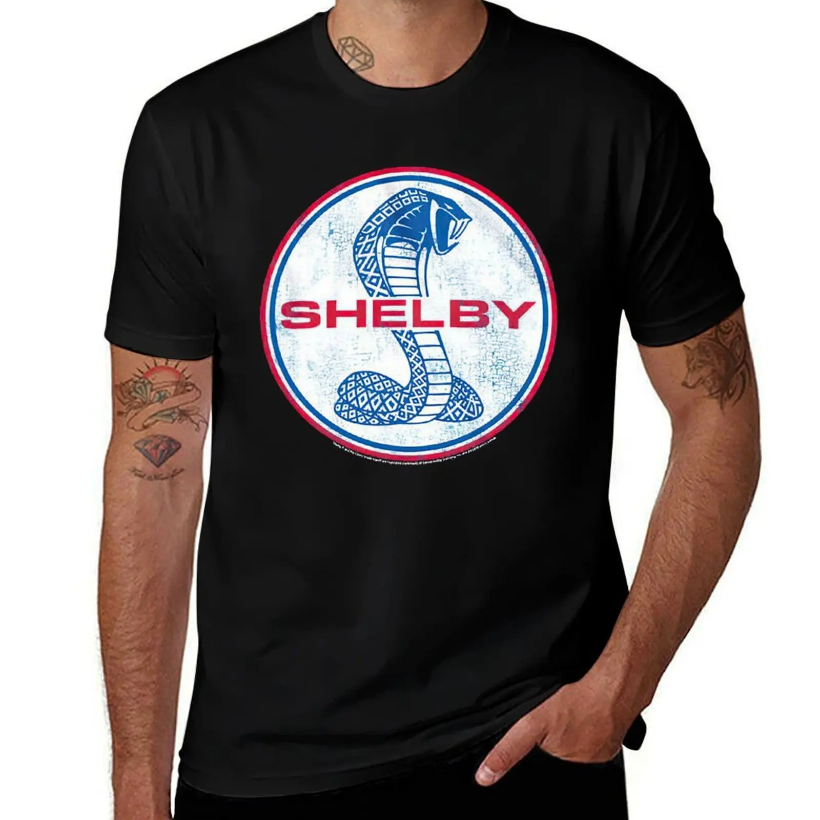 

Carroll Shelby Cobra T-Shirt man t shirts cotton mens graphic t shirts t shirts for man graphic tees T-shirt