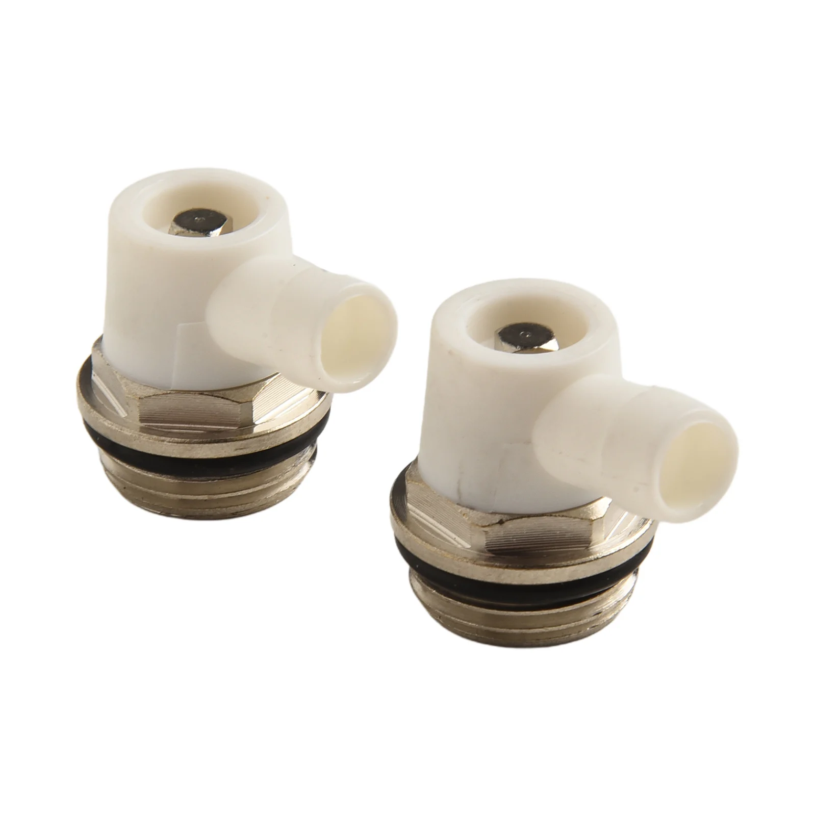 Drain Outlet Radiator Vent Valve Home Maintenance Heating System Repair Corrosion-resistant Easy Operation Nickel Plated