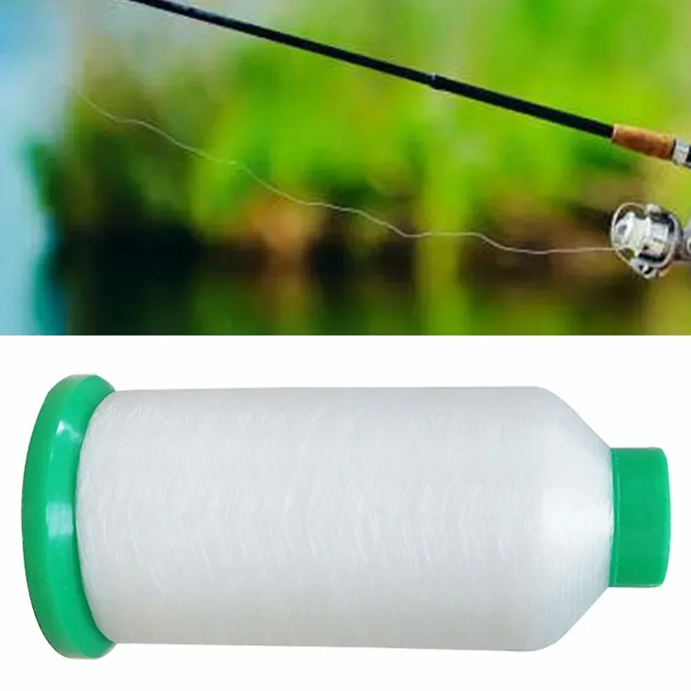 0.08-0.25mm Nylon Fish Silk Line 1420/6100/8800/12800M Fish Silk Wire Transparent Crystal Thread Fishing Thread Flower Edge Line