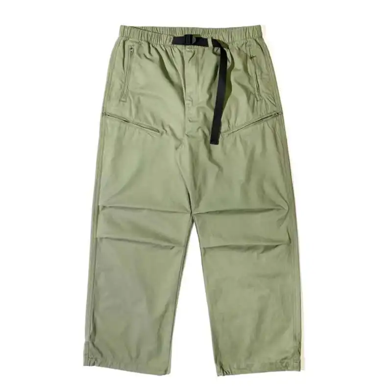 

Japanese Diagonal Zipper Men's and Women's Casual Straight Leg Pants New Arrival