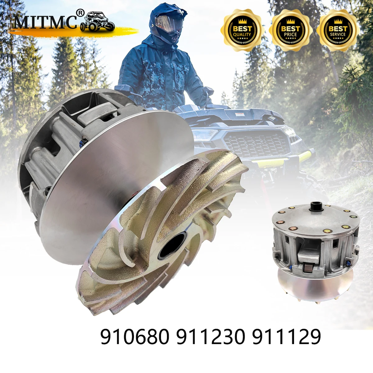 MITMC PRIMARY CLUTCH DRIVE PULLEY ASSY For TGB 1000 BLADE ATV UTV  910680 911129 911230 QUAD GO KART