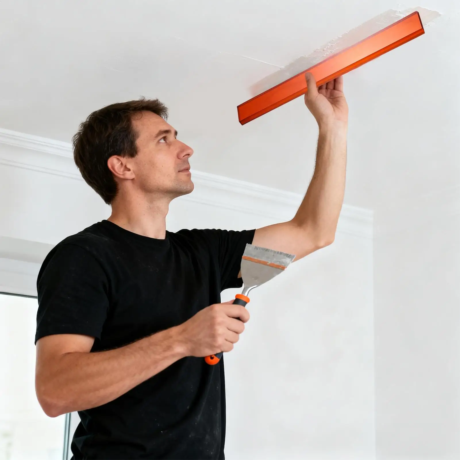 

Шпатель для гипса, инструмент для ремонта грязи, шпатель для гипсокартона, скребок для гаражной мастерской, строительства, дома, ванной комнаты, улицы, помещения