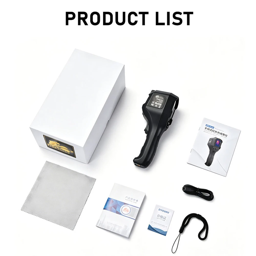 

Handheld Thermal Imager Infrared Camera Electrical Inspection Tool for Circuit Board Distribution Box Transfer