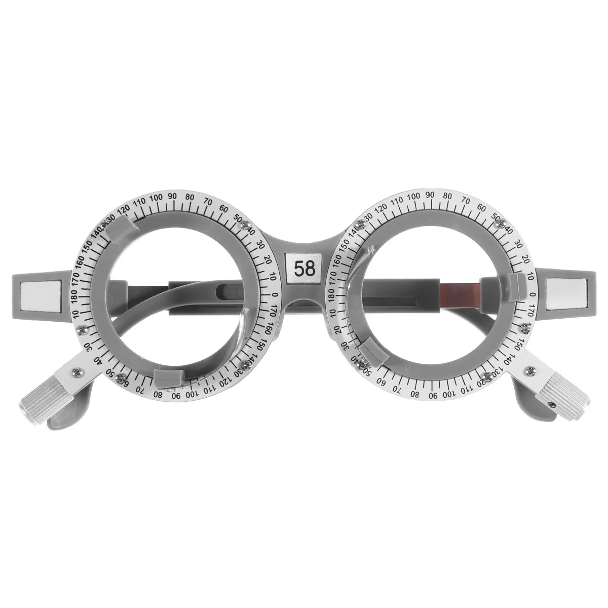 

Adjustable Optic Trial Lens Frame Pd58 Lightweight Metal Plastic Eye Optometry Glasses Telescopic Nose Rest for Professional Eye