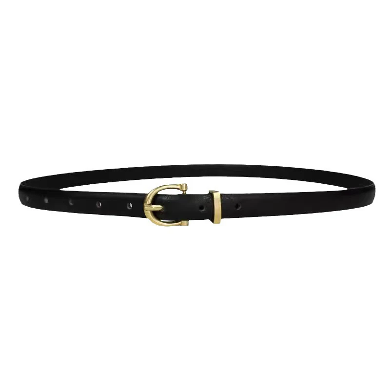 Ceinture en cuir PU pour femme, designer de luxe, ceinture en métal, haute qualité, tendance, mode féminine