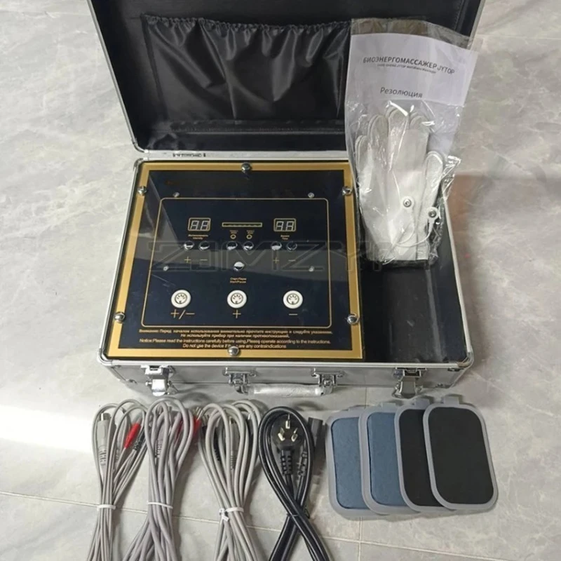 Portable Bioelectric Meridian Dredge Pulse Massager Body Pain Relief Physiotherapy Device