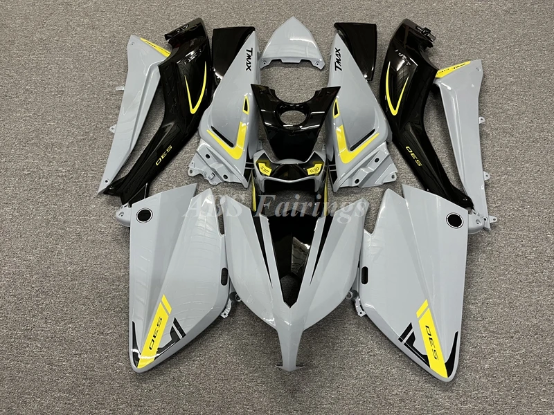 Injection Mold New ABS Motorcycle Fairings Kit Fit for YAMAHA T-max 530 2012 2013 2014 12 13 14 Bodywork Set Custom Gray