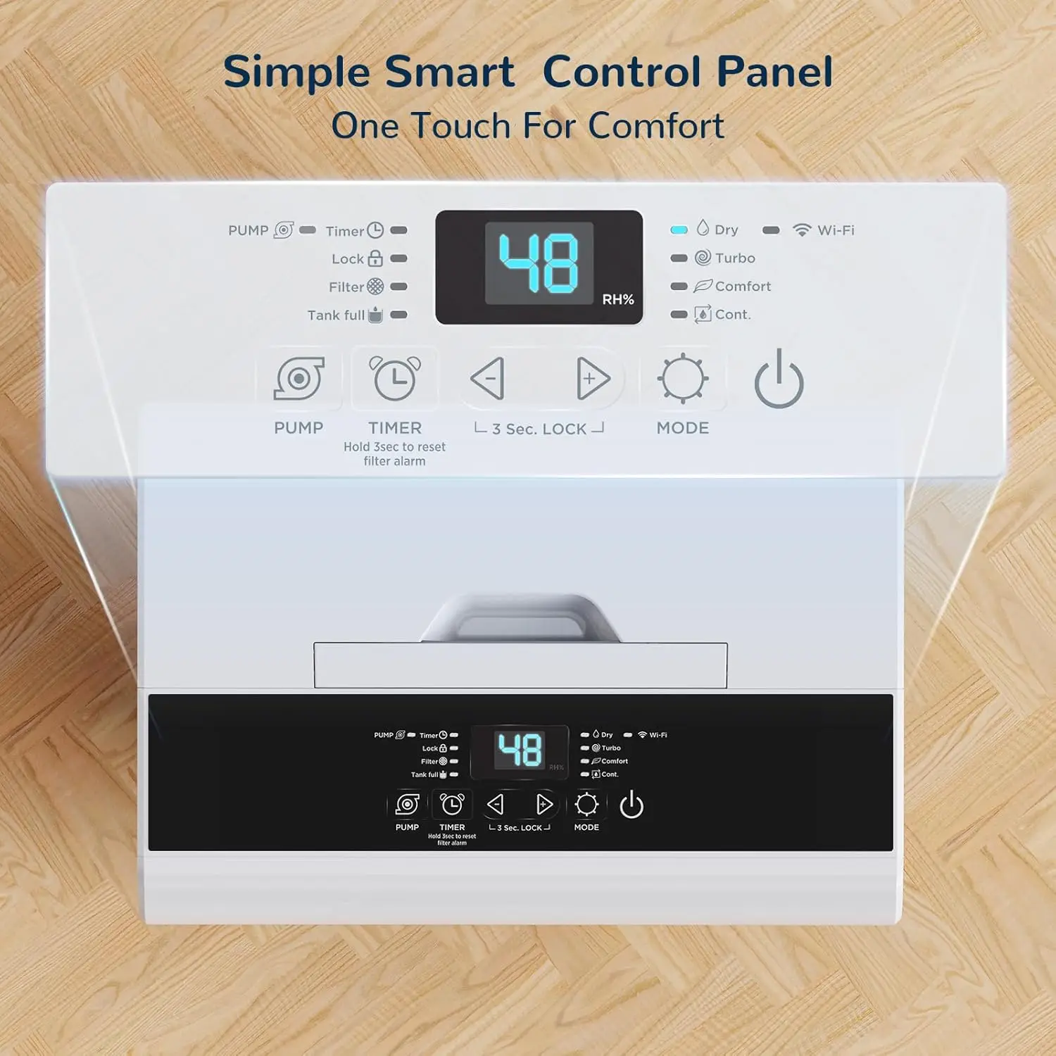 

Dehumidifier for Basement,Energy Star Certified for 4500 Sq.Ft Large Room