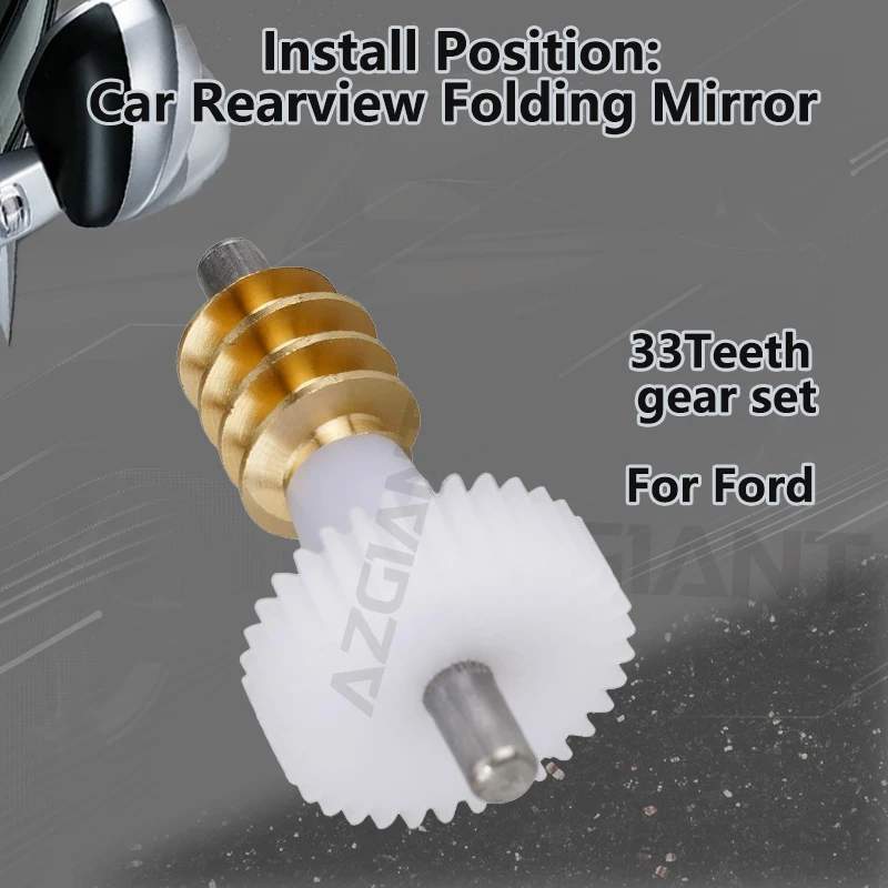 

AZGIANT For Ford Kuga MK2/Ka MK3/Fiesta MK7/Transit Custom MK8 Van Car Power folding side view mirror Module inner gears R L