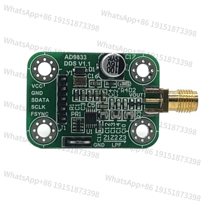 AD9833 High Speed DDS Module , Sine/Square/Triangle Signal Generator