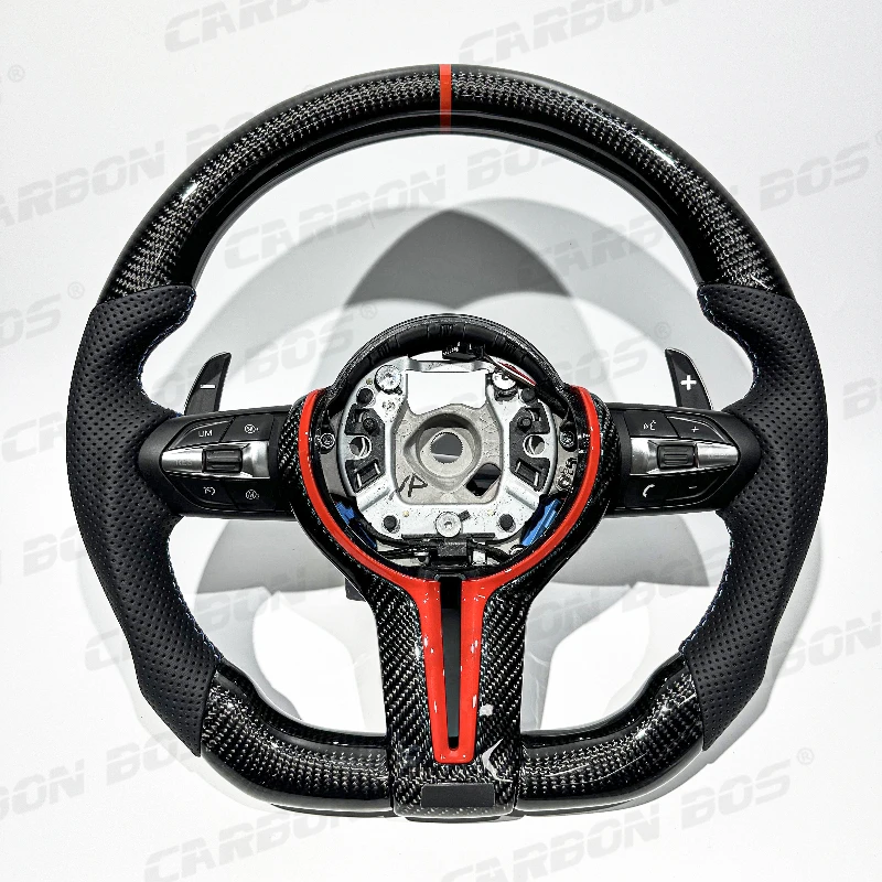 

Руль из карбона для BMW, быстрая доставка, совместим с сериями 1, 2, 3, 4, 5, F10, F20, F22, F46