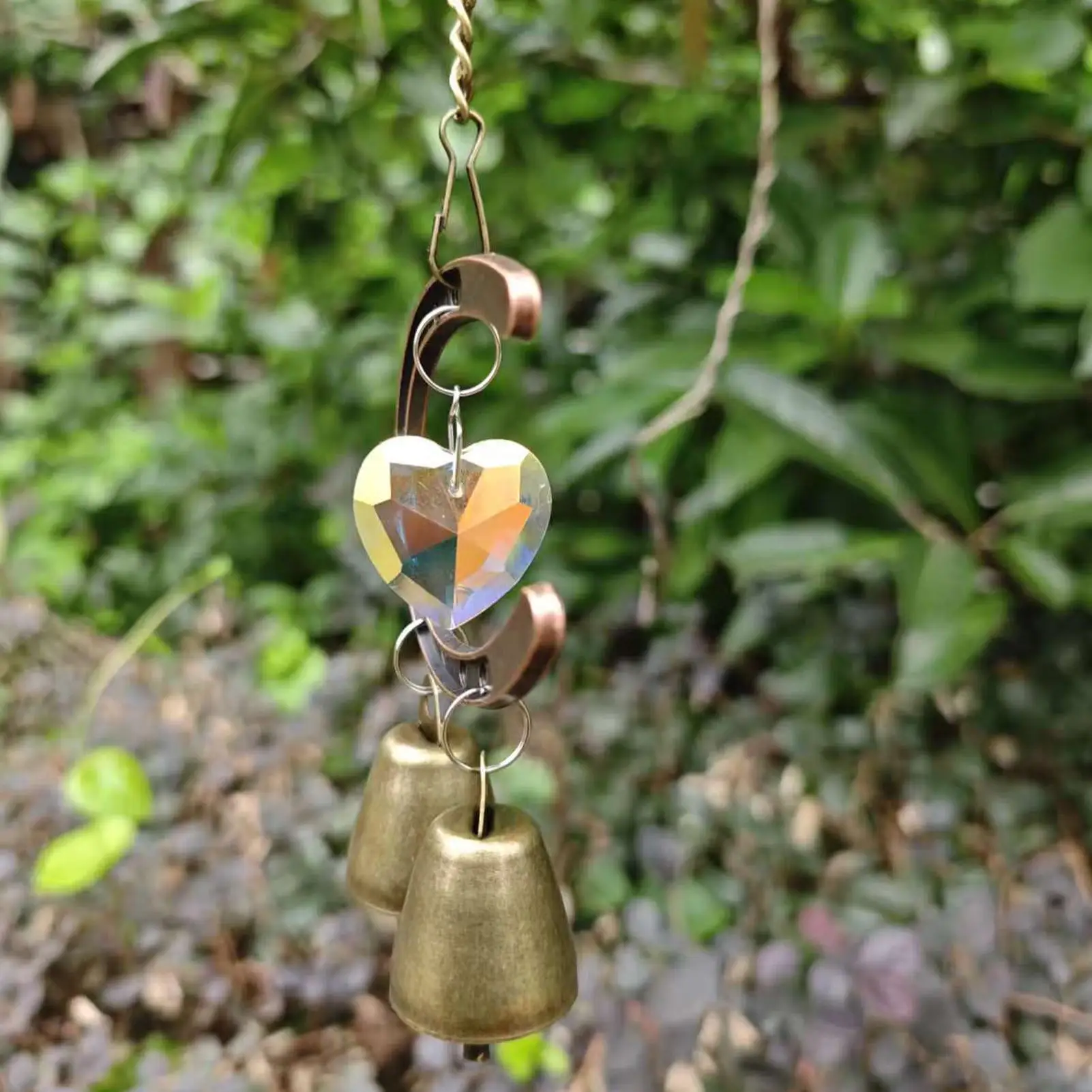 

Horseshoe Wind Chime Weatherproof Ornament Meditation Horseshoe Wind Chime Outdoor Decor For Housewarming Party Christmas Eave