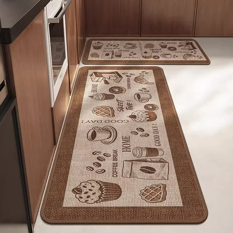 Carpet for Kitchen Minimalist Style High-end Carpets Comfort Loop Plush Floor Mat Suitable for Balcony Hallway Home Decor Rug