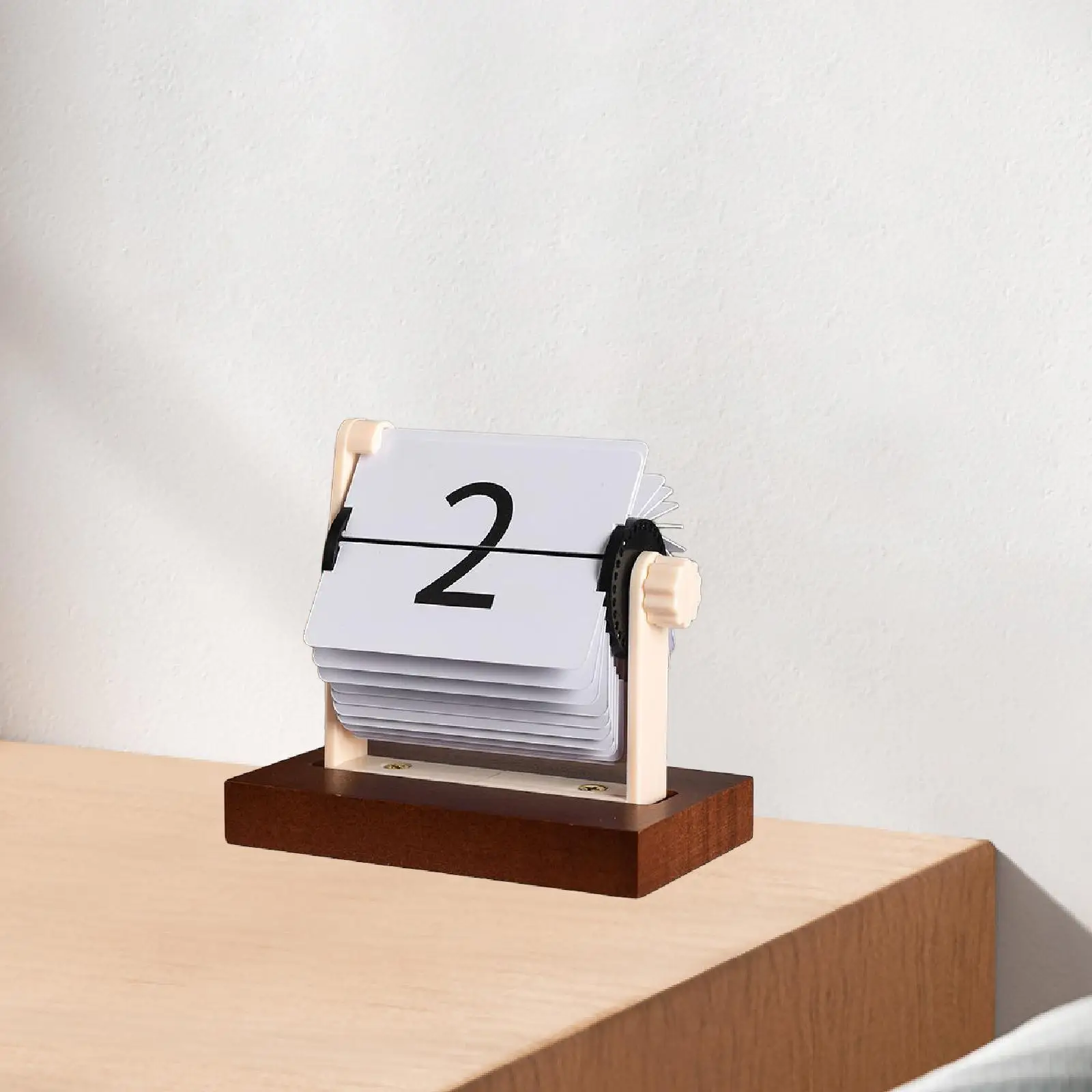 

Вечный настольный календарь, прочный флип-календарь, настольное украшение для гостиной, школы, офиса