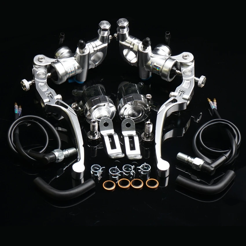 

Главный тормозной цилиндр 17,5 мм для мотоциклов, гидравлический рычаг сцепления, универсальный 22 мм для Honda, Yamaha, Aprilia, BMW, гоночных мотоциклов