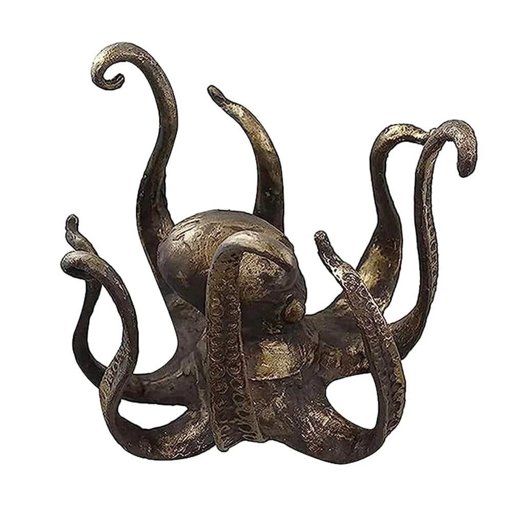 

Octopus Coffee Mug Holder, Retro Style Resin Octopus Cup Holder, Mug Tree for Counter, Jewellery Hanging Rack