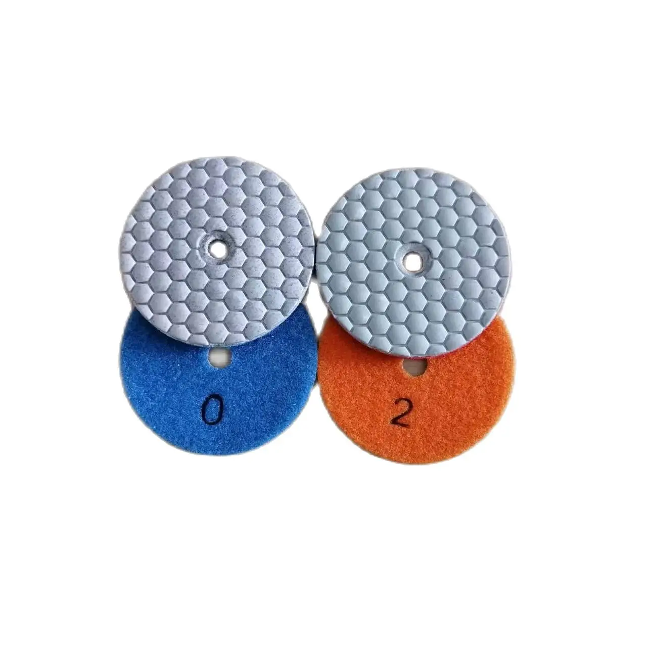 3 inch 80mm A Grade Dry Polishing Pad Sharp Type Flexible Diamond Polishing Pad For Granite Marble Stone Sanding Disc