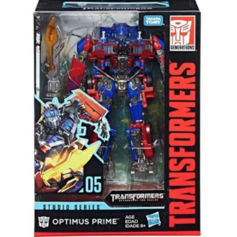 In stock original TAKARA TOMY Transformers SS-05 V-level Optimus Prime PVC anime character action figure model toy