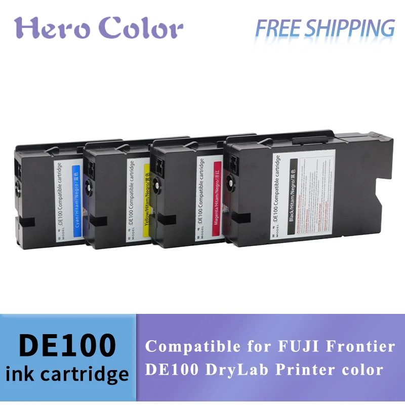 

Совместим с цветными чернилами для принтера DE100 FUJI Frontier DryLab с чипами