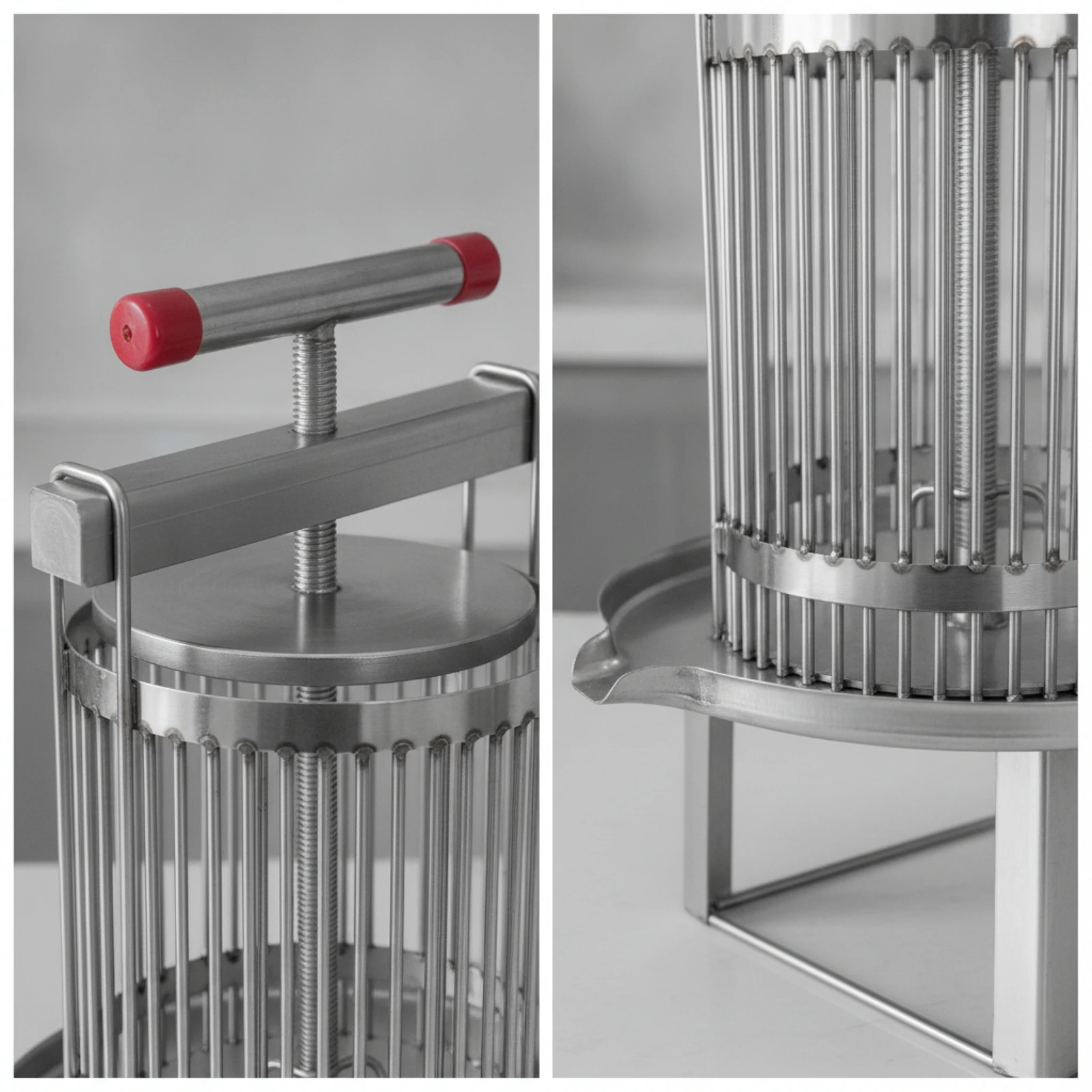 stainless-steel-honey-press-compact-manual-honey-press-sturdy-heavy-duty-for-beekeepers-home-apiary