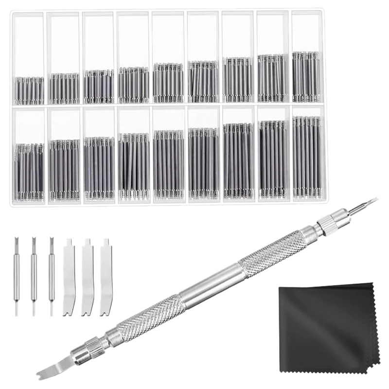 Watch Link Remover Kit Spring Bar Tool Watch Band Tool And Watch Strap Link Pins For Watch Repair And Watch Band Removal