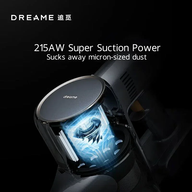 Dreame V16 Pro 215AW مكانس كهربائية لاسلكية قوية شفط مكنسة كهربائية لاسلكية للمنزل مع كشف الغبار بالليزر الأخضر