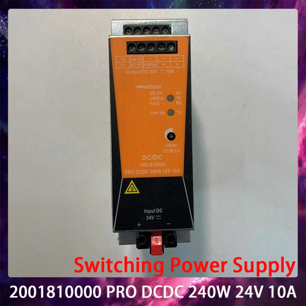 

2001810000 Импульсные преобразователи питания PRO DCDC 240 Вт, 24 В, 10 А