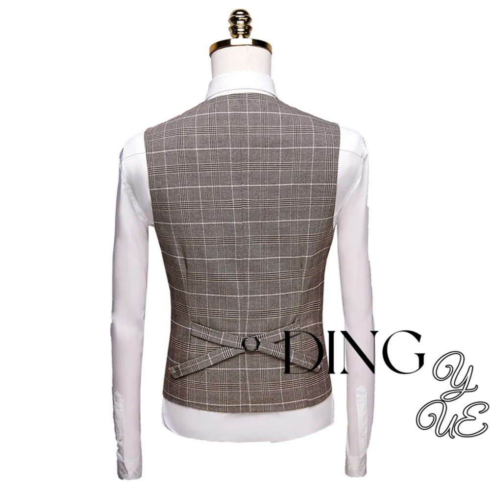 Mens Vest Casual 2024 Formal Social Business Gilet Steampunk Costume Homme Mariage Waist Coat For Men Suit Vestschaleco hombre