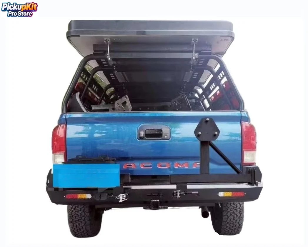 

Heavy-Duty Off-Road Steel Rear Bumper for Tacoma
