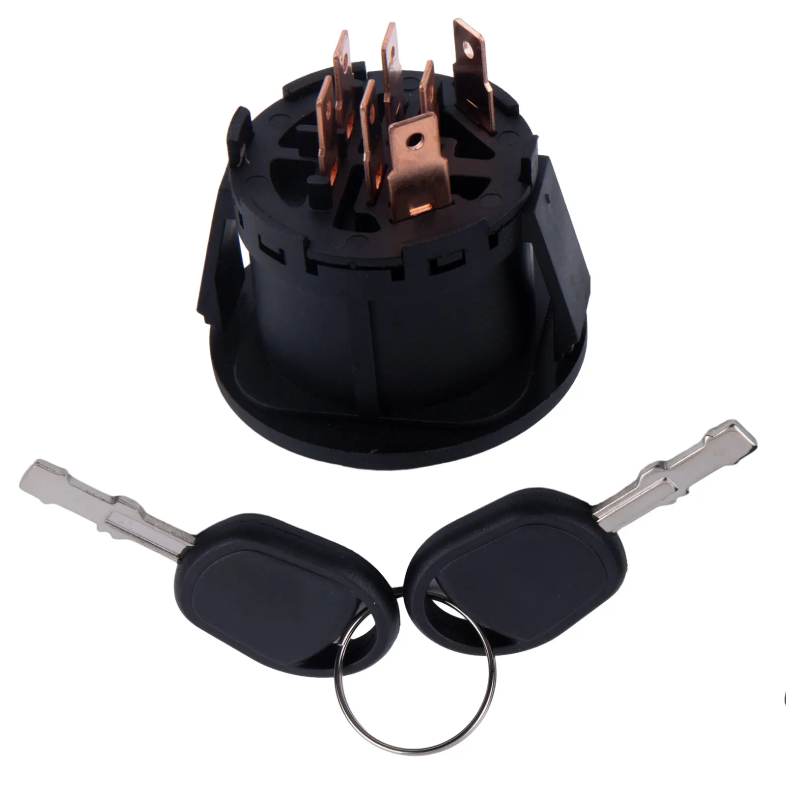 

2 Pcs Key Ignition Switch For Troy-Bilt Mower Accessories Stainless Steel Starter Ignition Switch 925-04228 925-0465