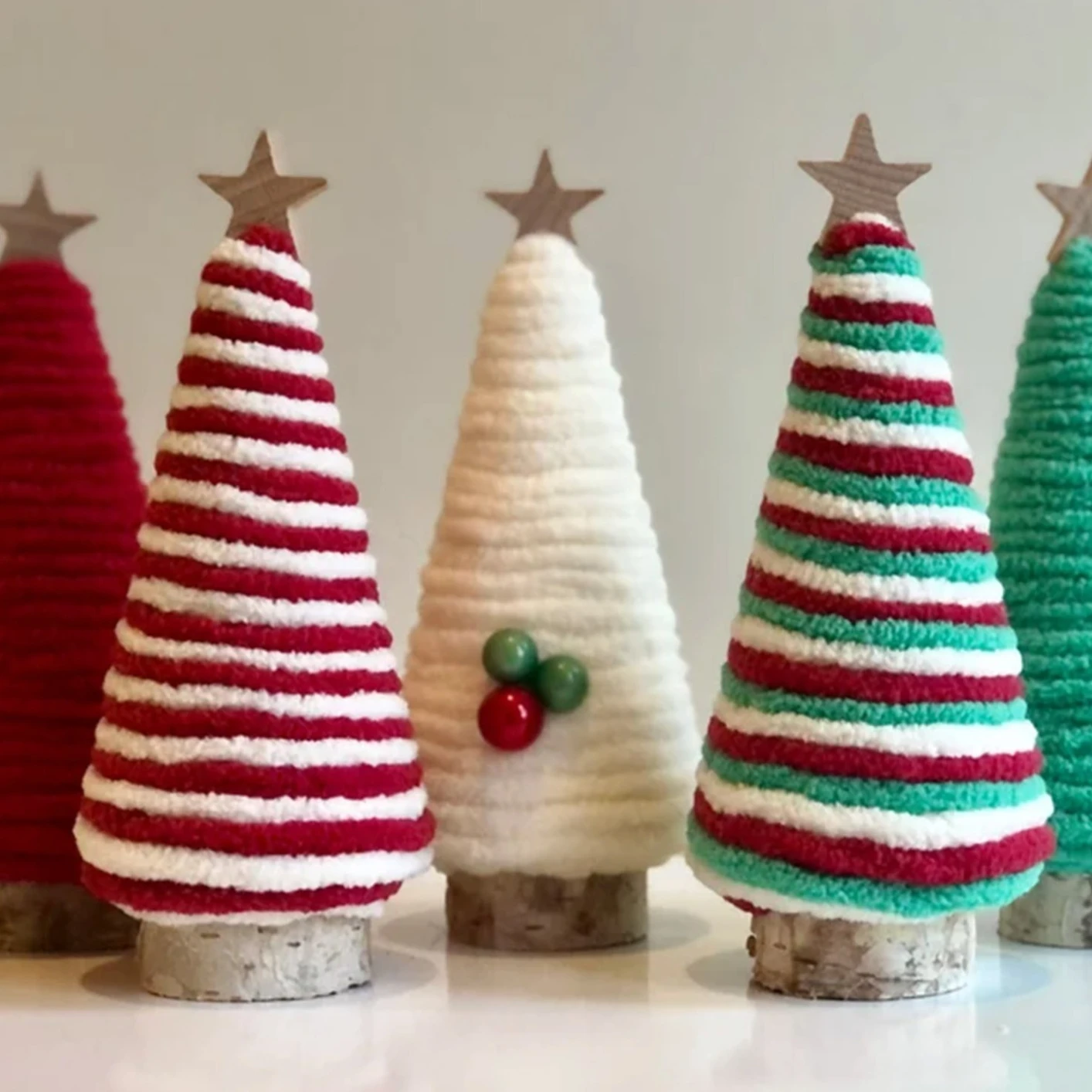 

Mini Plush Thread Christmas Tree Christmas Home Decoration Desktop Decoration Tray Decorations Gift
